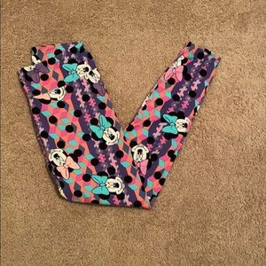 Lularoe OS mini mouse leggings!